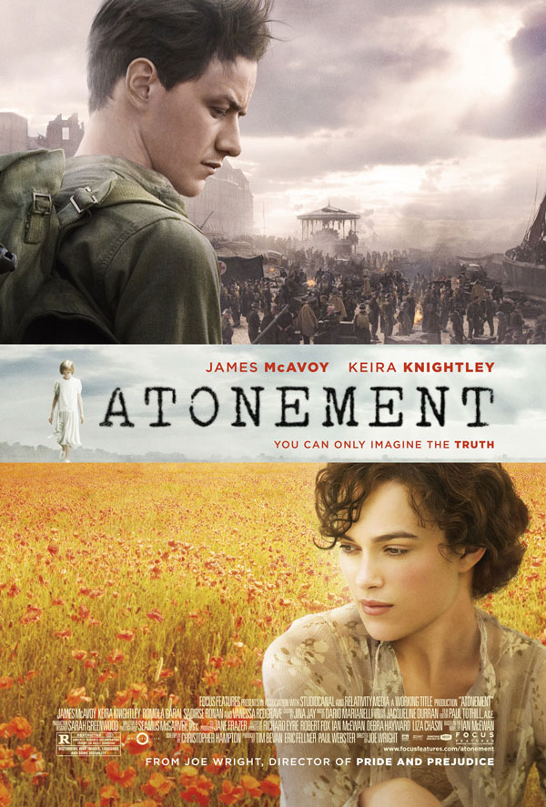 Atonement movie poster domestic onesheet