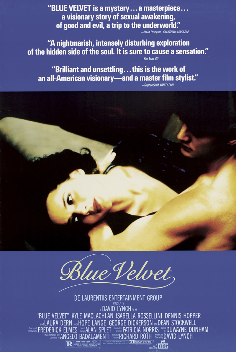 BLUE VELVET - American Poster 1